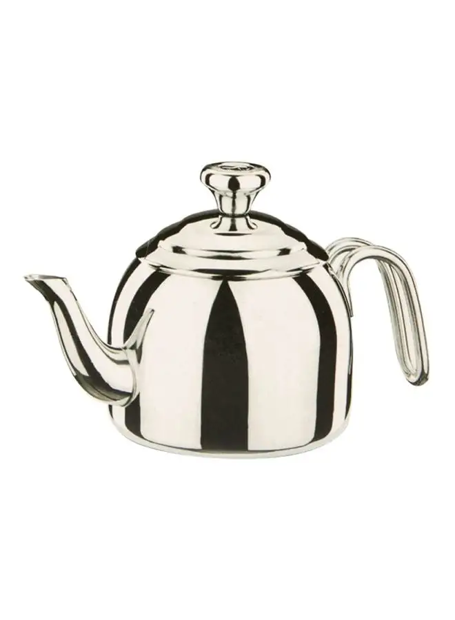 Korkmaz Droppa Tea Pot Silver 1.1Liters