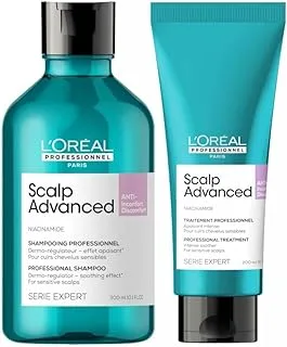 L’Oréal Professionnel | Scalp Advanced Moon Capsule Duo Gift Set | For Sensitive Scalp | Enriched with Niacinamide | SERIE EXPERT | 300ml & 200ml