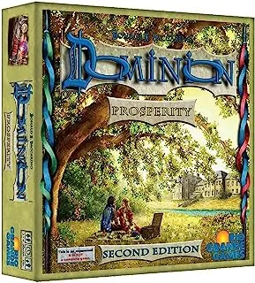 ألعاب Rio Grande Dominion: توسيع الإصدار الثاني من Prosperity - للأعمار من 14 عامًا فما فوق، 2-4 لاعبين، 30 دقيقة (RIO622)