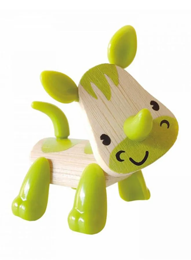 Hape Mini-Mals Rhino Play Figure 5x4x5cm