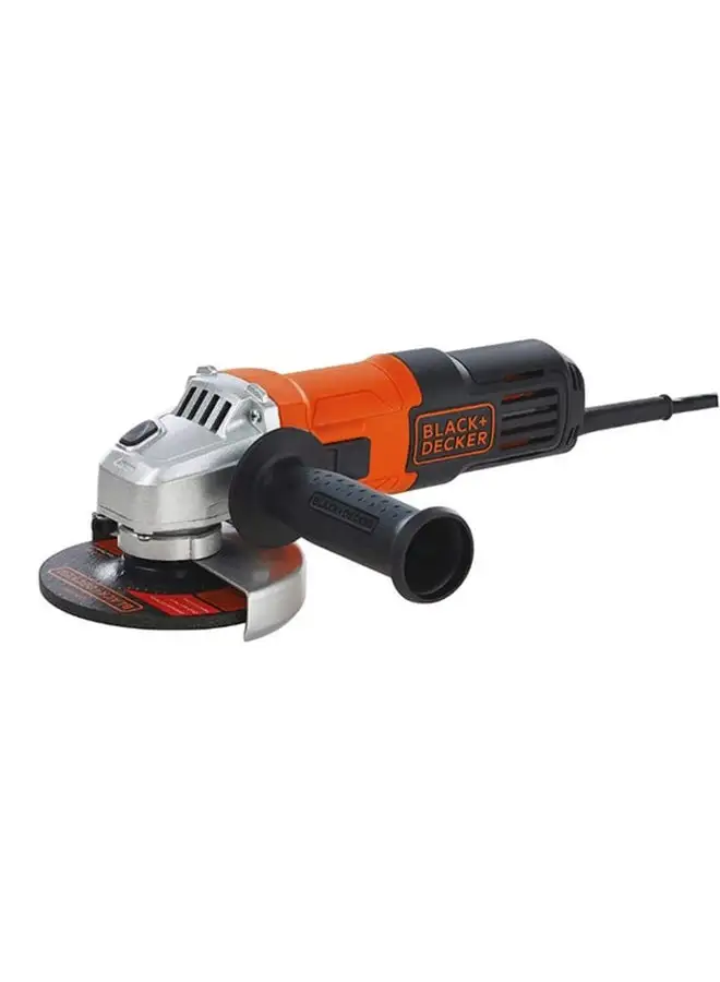 BLACK+DECKER Angle Grinder With Slider Switch And Side Handle 650W G650-B5 Orange/Black