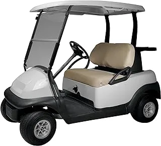 اكسسوارات كلاسيكية Fairway Golf Cart Diamond Air Mesh غطاء مقعد مقعد