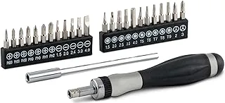 Titan 16092 26-Piece Ratcheting Precision Screwdriver Set