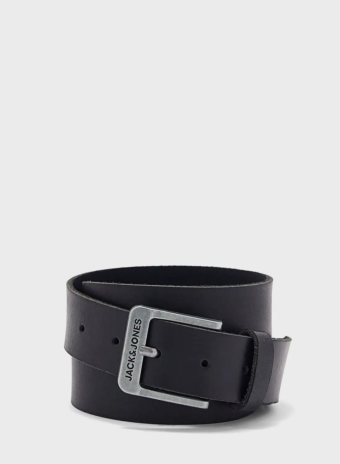 JACK & JONES jacrock LEATHER Buckle  BELT