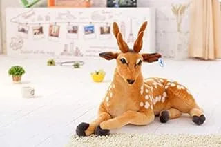 Tickles Standing Deer Soft Stuffed Plush Animals Toy for Kids Birthday Gift - TC-26991