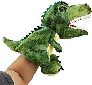 Dinosaur Hand Puppet, Realistic Dinosaur Hand Puppet Plush Toy, Interactive Stories Hand Puppet Toy, Interesting Role Play, 25 cm