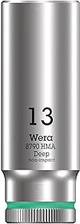 Wera 05004510001 8790 HMA مقبس عميق، فيروزي، 13.0 ملم