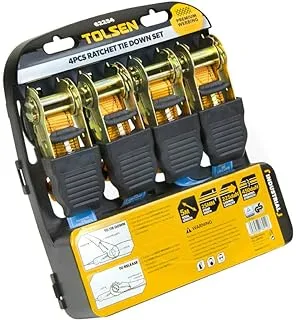 24 Pack - Ratchet Tie Down Set