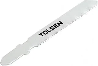 TOLSEN 5pc HSS Jig Saw Blade Set 75mm, T-Shank, Metal Cutting