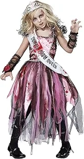 California Costumes Girls Zombie Prom Queen Child Costume