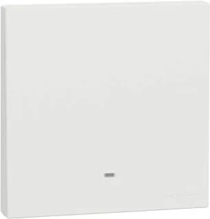 Schneider Electric AvatarOn C, 1 Gang, Switch, 16AX 250V, White, E8731L1F_WE