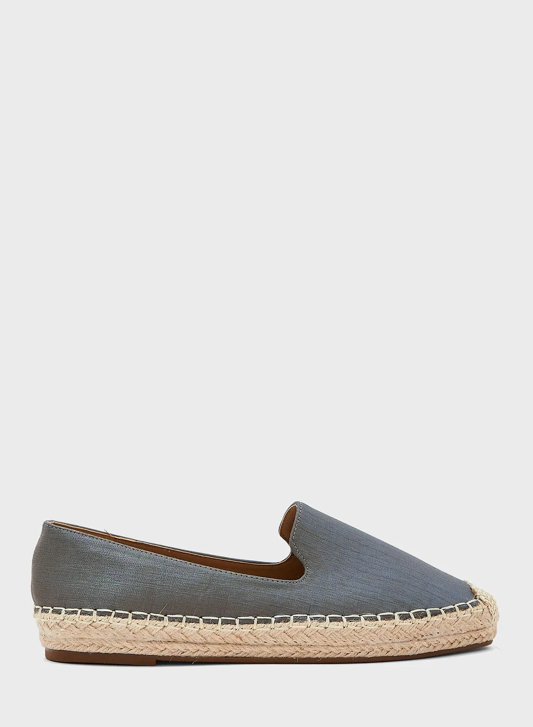 ELLA Shiny Flat Espadrille