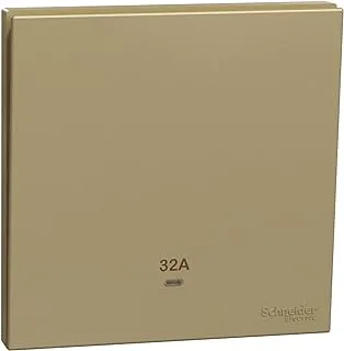 Schneider Electric AvatarOn C, 1 Gang, Double Pole Switch, 32 A, Wine Gold, Double Pole, E8731D32N_WG