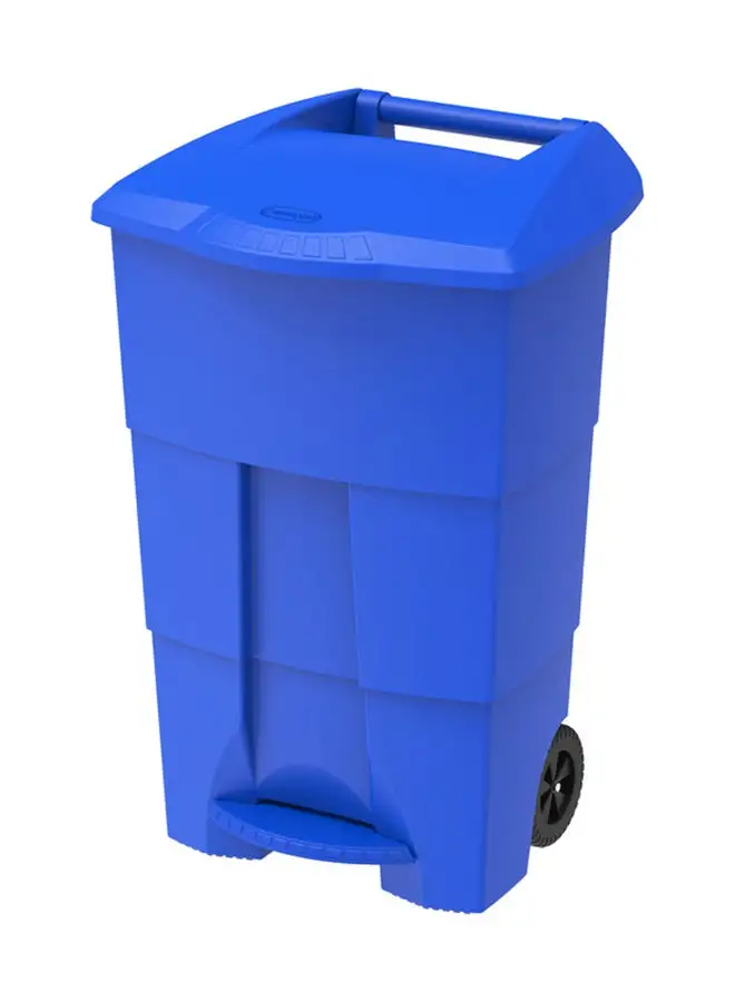 Cosmoplast Step On Waste Bin 125Ltr Blue 125.0Liters