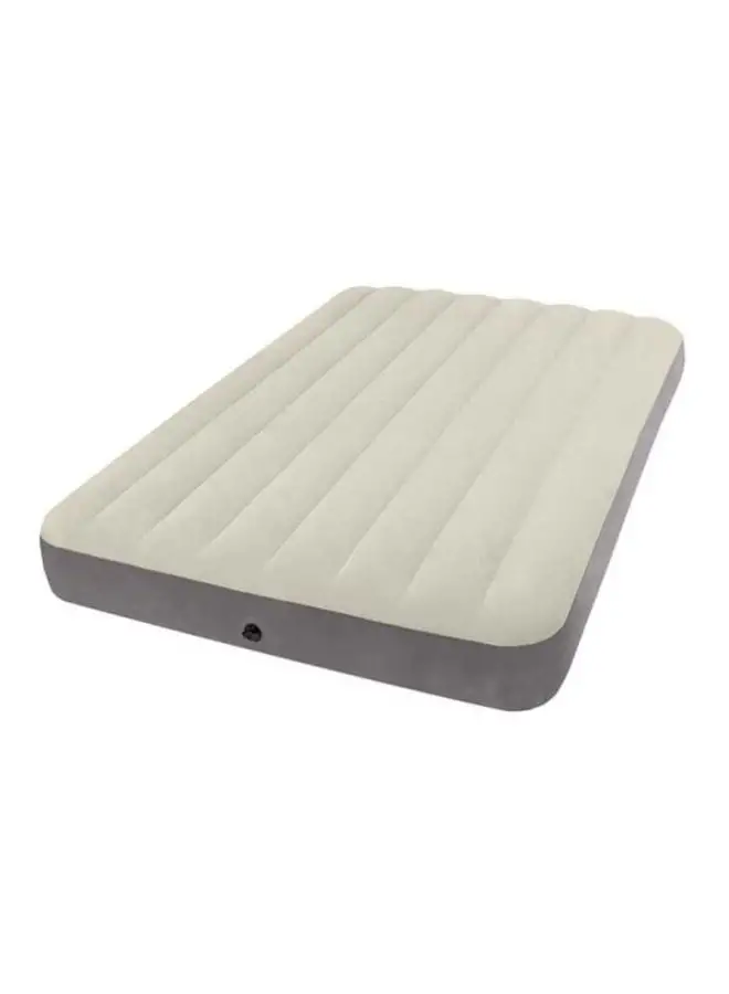 INTEX Deluxe Single High Airbed Combination Beige/Grey