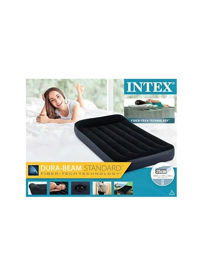 INTEX Intex Twin Dura Beam Pillow Rest Classic Airbed