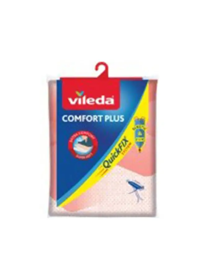 Vileda Vileda Comfort Plus Ironing Board Cover, 3-Layer System, High Stability, Universal Size ( 30-45 x 110-130 cm )