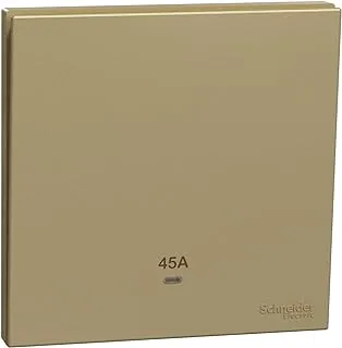 Schneider Electric AvatarOn C, 1 Gang, Double Pole Switch, 45 A, Wine Gold, Double Pole, E8731D45N_WG