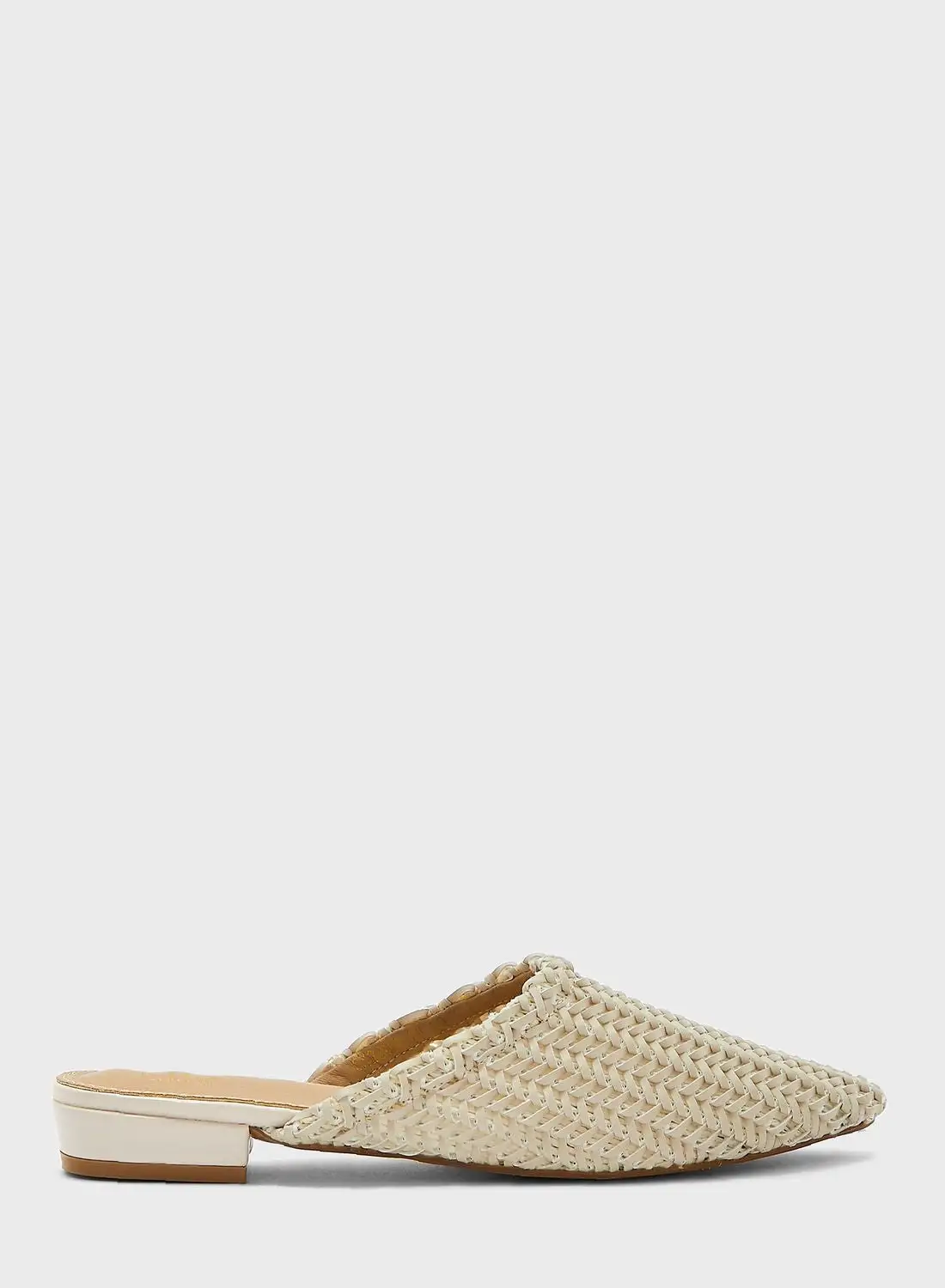 ELLA Raffia Slip Ons