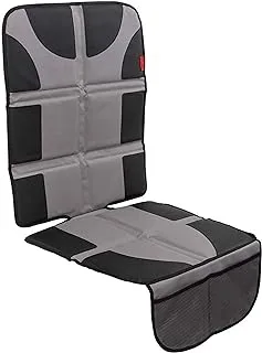 Lusso Gear Car Seat Protector with Thickest Padding - Featuring XL Size (Best Coverage Available), Durable, Waterproof 600D Fabric, PVC Leather Reinforced Corners & 2 Large Pockets for Handy Storage