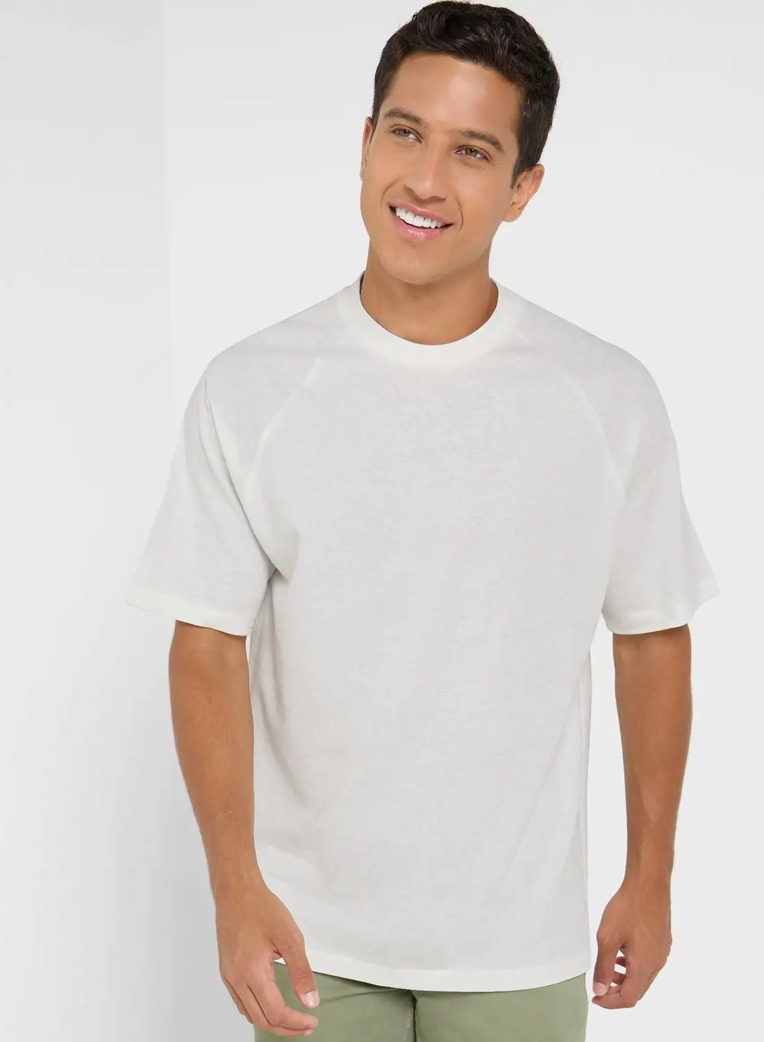 Mango Man Essential Crew Neck T-Shirt