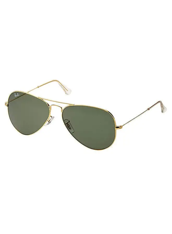 Ray-Ban Men's Full Rim Pilot Sunglasses - RB3025 L0205 - Lens Size: 58 mm - Gold