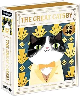 The Great Catsby Bookish Cats 100 Piece Puzzle