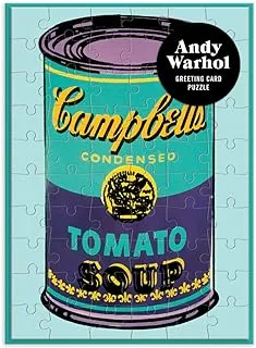 Andy Warhol Soup Can Greeting Card Puzzle