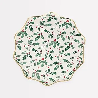 Holly Pattern Side Plates