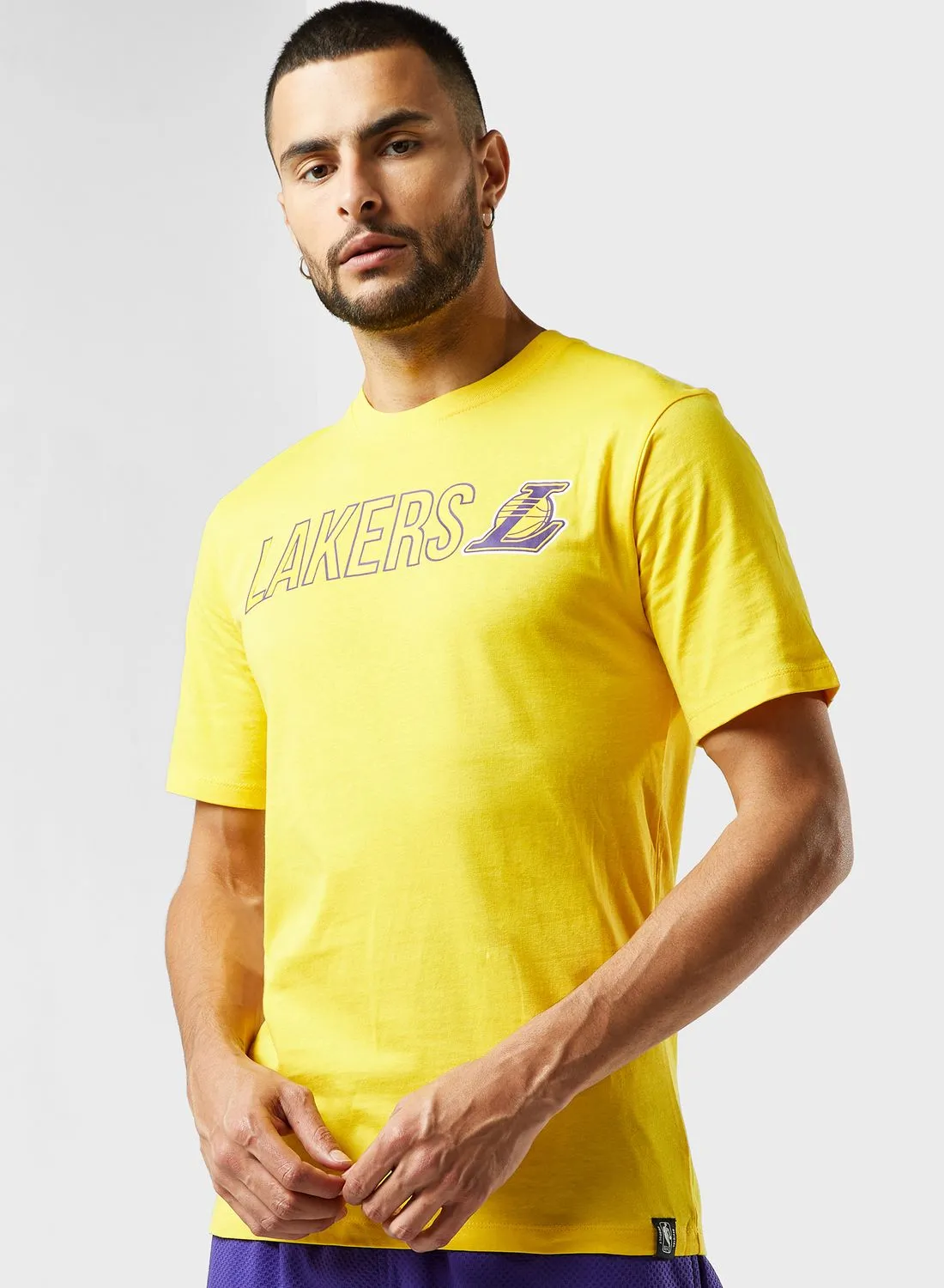 تي شيرت بشعار Outerstuff N&N Los Angeles Lakers