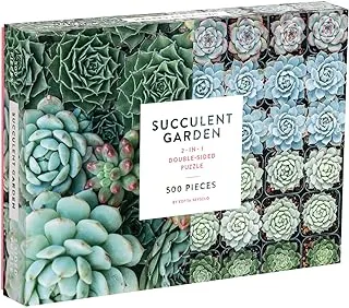 Succulent Garden 2-sided 500 Piece Puzzle