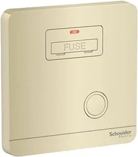 Schneider Electric AvatarOn, 1 Gang, Fuse Connection, 13A 250V, Wine Gold, E8330FSGN_WG