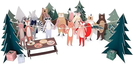 Woodland Paper Play Advent Calendar