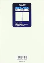 Filofax A5 Notebook refill - plain paper white