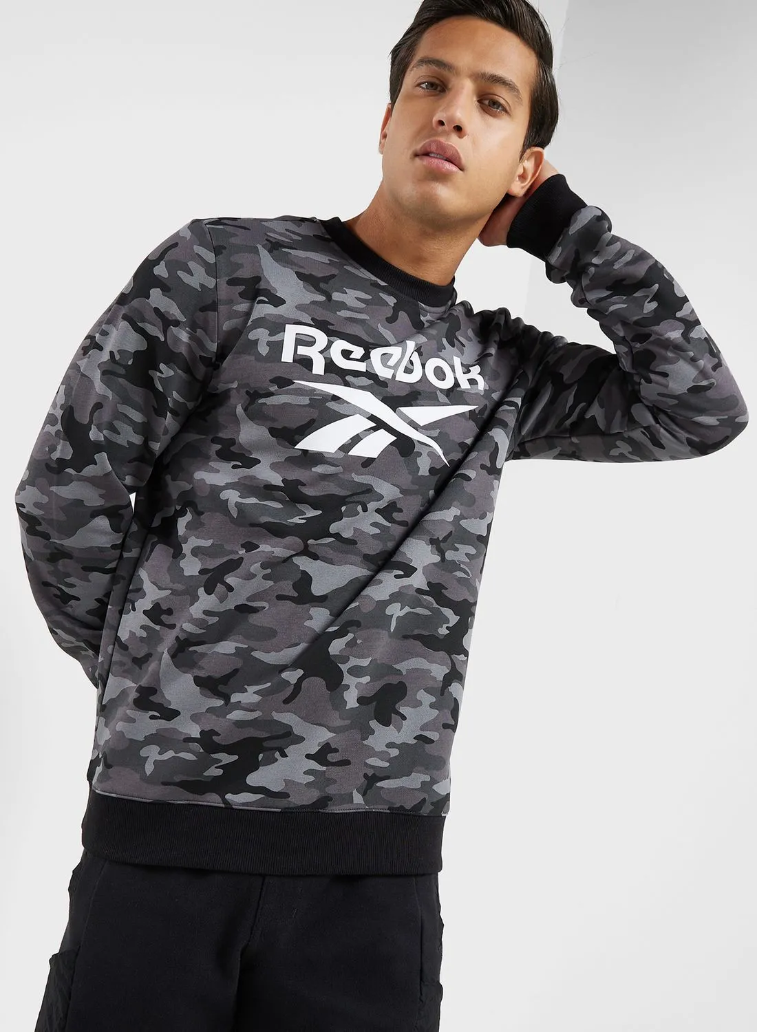 Reebok Id Camo Crew