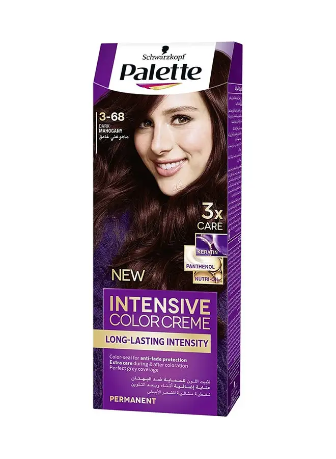 Palette Long Lasting Intensity Color Creme 3-68, Dark Mahogany 110ml