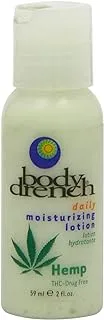 BODY DRENCH HEMP DAILY MOISTURIZING LOTION 2Oz