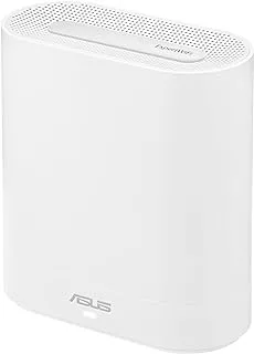 ASUS ExpertWiFi EBM68 AX7800, 1 pack, Tri-Band Business Mesh WiFi System, Ideal for all businesses, supports up to 5 SSIDs and VLAN, customized guest portal, 2.5 Gbps port - White