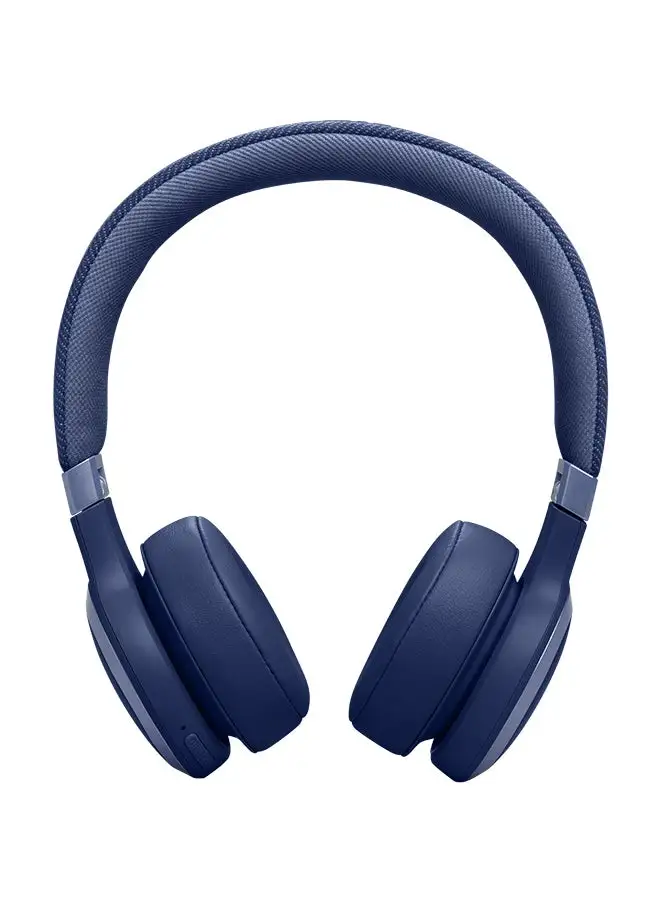 JBL Live 670NC Wireless On-Ear Headphones With True Adaptive Noise Cancelling Blue