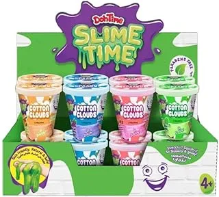 Slime Time Glow In The Dark Scented Color Change Slime Single Can, Stretch It, Squish It, So Slippery and Gooey, Assorted Color, ‎TP103161