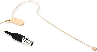 Shure MX153T/O-TQG Omnidirectional Earset Headworn Microphone, Tan