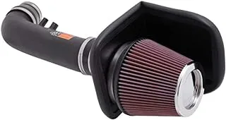 K&N Cold Air Intake Kit: Increase Acceleration & Engine Growl, Guaranteed to Increase Horsepower up to 10HP: Compatible with 4.6L, V8, 1996-2004 FORD (Mustang GT), 57-2519-3