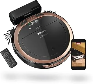 Miele 11830070 Scout RX3 Home Vision HD Robot Vacuum Cleaner with Live Image Feed, Quattro Cleaning Power, 3D Smart Navigation, Furniture Protection Technology and 170-Minute Battery Life, Rose Gold