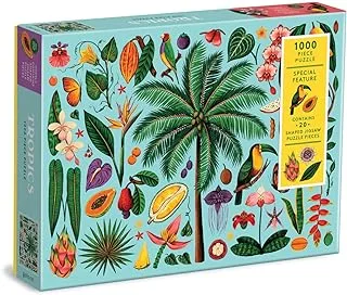 Tropics 1000 Piece Puzzle with Shaped Pieces