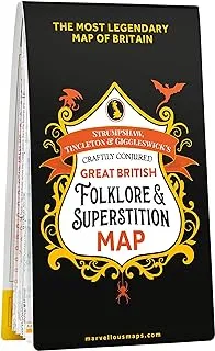 Great British Folklore & Superstition Map