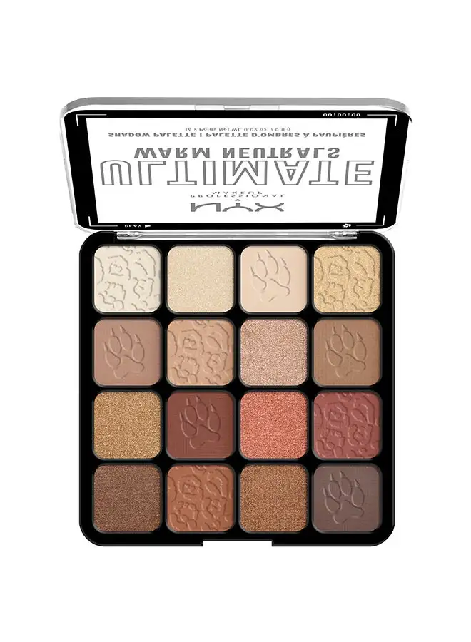 NYX PROFESSIONAL MAKEUP Ultimate Shadow Palette - Warm Neutrals