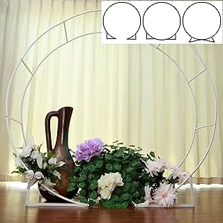 Tytroy White Metal Outdoor Indoor Arch Wedding Party Bridal Party Decoration