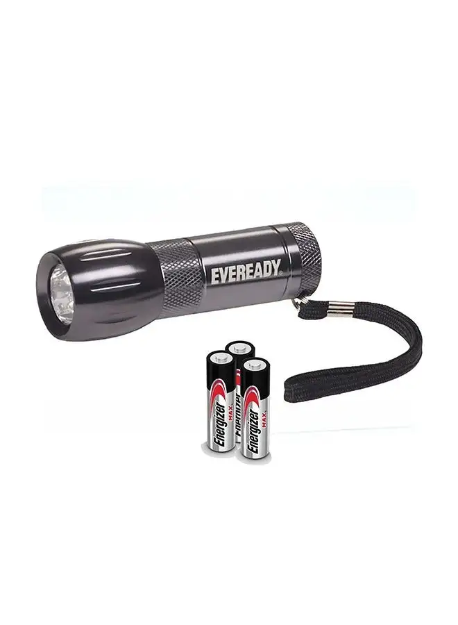 Energizer Energizer Metal Mini Handy Light Weight LED Torch Light, AAA Dry Cell Hand Strap High Lumen Output Flashlight