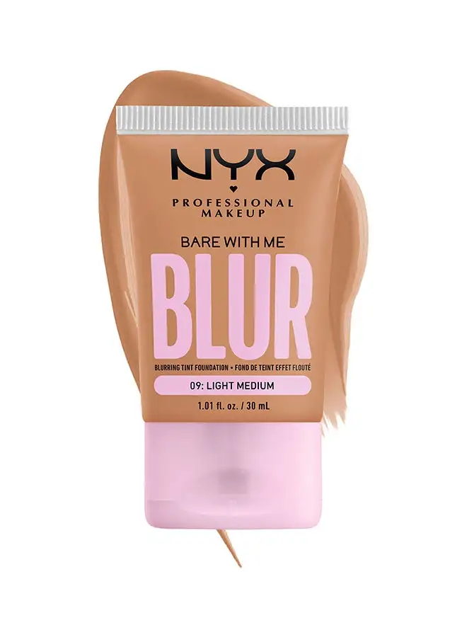 NYX PROFESSIONAL MAKEUP Bare With Me Blur Tint Foundation - Light Medium