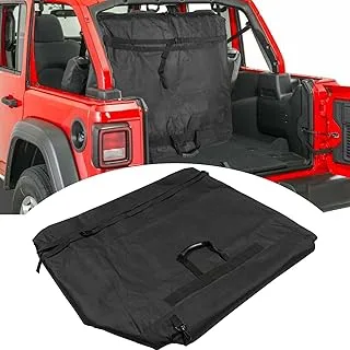 حقيبة تخزين صلبة من Camoo Freedom مع مقبض متوافقة مع 2007-2022 Jeep Wrangler JK JKU JL JLU Sports Sahara Freedom Rubicon Unlimited Gladiator 2-Door & 4-Door & 2020-2022 Gladiator JT